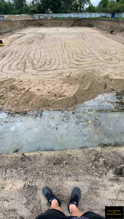 песок подсыпка