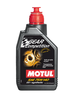 Масло Motul GEAR COMPETITION (1 л.) 75W-140 (Cинтетика) для МКПП, мостов, редукторов (105779)
