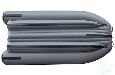 Лодка ПВХ Angler Reef Тритон S-Max 400FiND с интегрированным фальшбортом