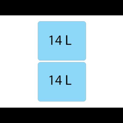 Система сортировки мусора ALBIO 20 2X14 L