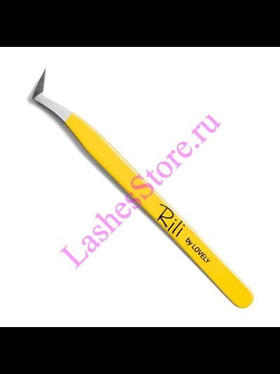 Пинцет RILI Yellow -  «ТОПОРИК»