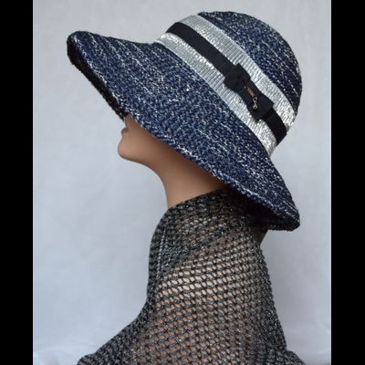 Итальянский палантин вязаный летний Vizio Италия 5458 SS