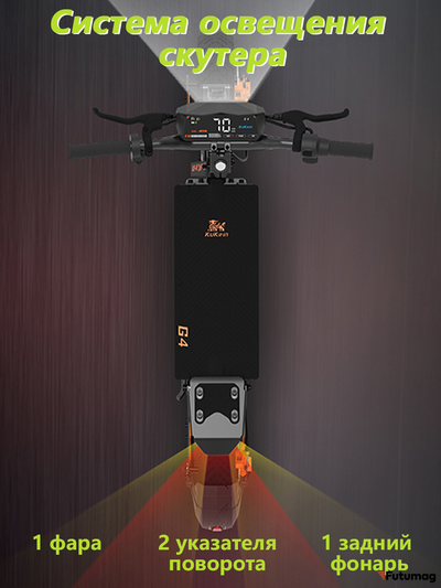 Электросамокат Kukirin G4