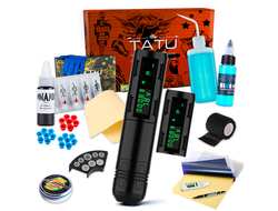 Тату набор c беспроводной машинкой Tattoo Kit - EZ Portex 2 Power