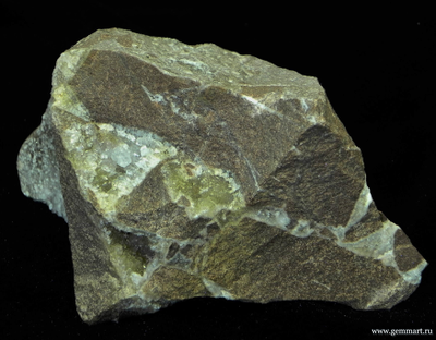 Кварц в буром песчанике. Россия. 120*90*65мм