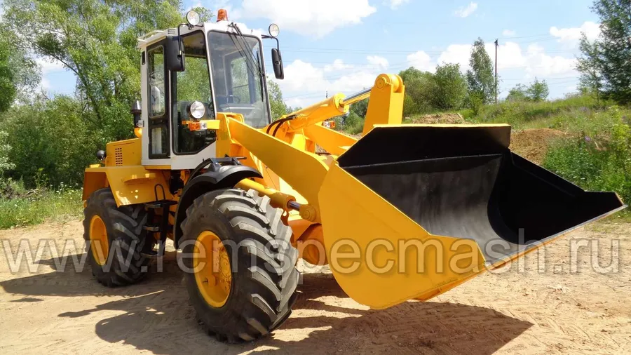 Фронтальный погрузчик Амкодор 342В после капитального ремонта