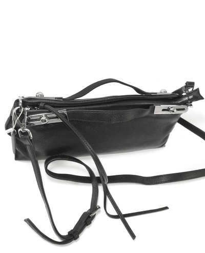 (АРТИКУЛ: 9716/0/32) СУМКА ЖЕНСКАЯ НЕБОЛЬШАЯ, НАТУРАЛЬНАЯ КОЖА, ЧЕРНАЯ, РЕМЕНЬ ЧЕРЕЗ ПЛЕЧО