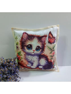 Подушка детская "Котик 1"