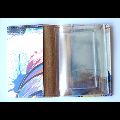 Обложка на автодокументы &quot;Мяч рисованный&quot;