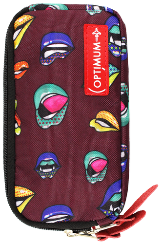Кошелек на пояс - чехол сумка для смартфона Optimum Wallet, губы