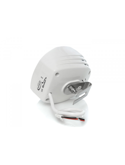 Электромагнитный звуковой сигнал Marco Shark SK1 13208122 12В 5А 108дБ 400Гц IP65 141х98х100мм из белого пластика