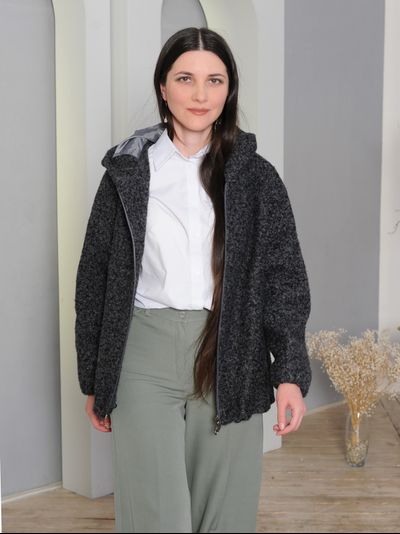 Куртка 586-01230 серый