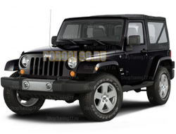 Пороги ОЕМ для Jeep Wrangler JK (2007-2018) 3д