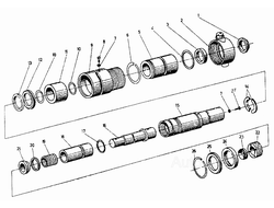 Цилиндр телескопический ДВ-1661 4148.00.00.00