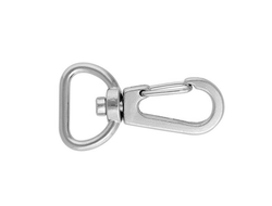 Карабин 36 на 12 мм цвет никель