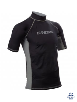 Футболка Рашгард Cressi RASH GUARD Лайкра муж. черная, M-50