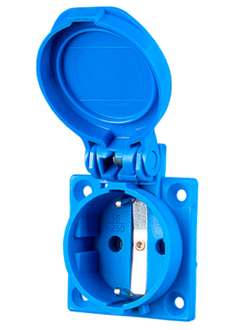 Розетка брызгозащищенная P-nova Plus