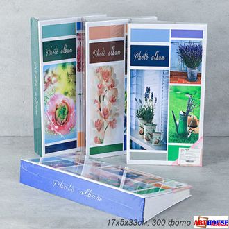 Фотоальбом на 300 фото 10*15 4301 Цветы