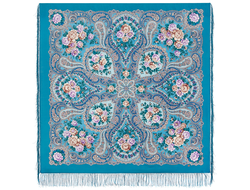 Павловопосадский платок Сибирская красавица 1873-11