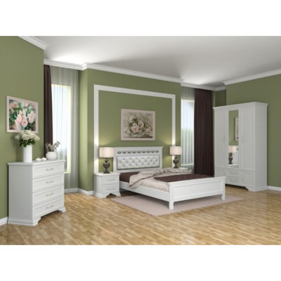 Шкаф распашной Грация ШР-3 с  зеркалами  (Браво мебель)