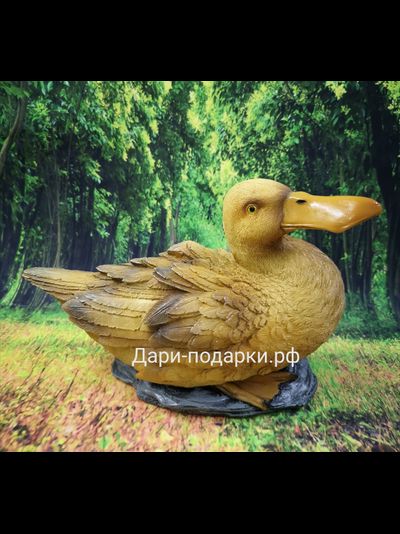 Утка 18x24см 0,9кг полистоун Россия  Утка - символ удачи, благополучия и процветания! 1139//012556*