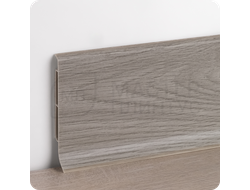 Плинтус VILO Linela 409 Дуб Мелтон с мягким краем - стильное решение для вашего интерьера