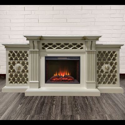 Электрокамин Асгард SL с очагом Sparta 25.5 LED