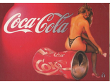 Pin Up. Coca-Cola