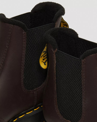 Челси Dr Martens 2976 Wintergrip Leather Chelsea Boots brown