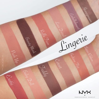 Жидкая матовая помада NYX Lip Lingerie 08 Bedtime Flirt