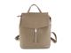 (АРТИКУЛ: 9796/61) ЖЕНСКИЙ РЮКЗАК, СРЕДНЕГО РАЗМЕРА, НАТУРАЛЬНАЯ КОЖА, БЕЖЕВЫЙ, СПЕРЕДИ ВЕРТИКАЛЬНЫЙ КАРМАН