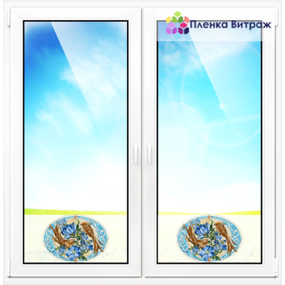 ВИТРАЖНАЯ ПЛЕНКА Y-11