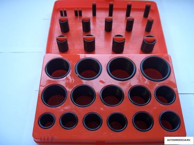 Набор манжет кольцевых ( красный 419 шт.)