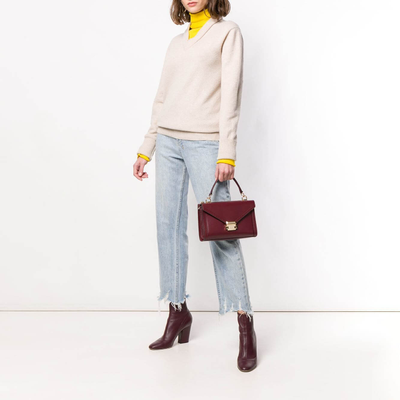 СУМКА ЖЕНСКАЯ MICHAEL KORS WHITNEY бордовая