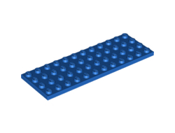 Plate 4 x 12, Blue (3029 / 302923 / 4166870 / 4528850)