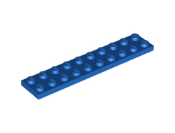 Plate 2 x 10, Blue (3832 / 383223)