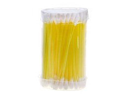 Ватные палочки жёлтые, 80 шт
