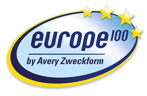 Europe100 ECONOMY от Avery Zweckform универсальные белые самоклеящиеся этикетки всех размеров