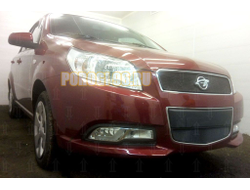 Защита радиатора Ravon Nexia R3 2016- black низ