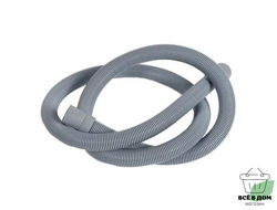 AKVATER Шланг сливной д/стиральной машины 3,0 м  запаянный наконечник 301-АК