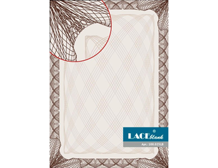 Бумага для сертификатов и дипломов LACEblank, формат А4, плотность 120 ...