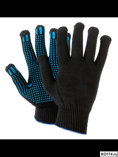 Перчатки ХБ с ПВХ 7.5 класс 6 нитей