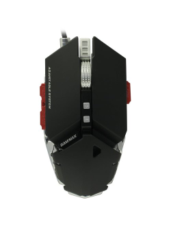 Проводная Мышь GameMax Gaming mouse GX9, черная