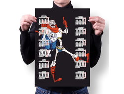 Календарь настенный Андертейл, Undertale №11