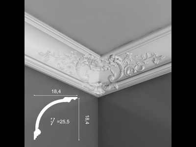 Карниз C338B - 18,4*18,4*200см