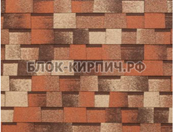 Гибкая черепица Tegola nobiltile шервуд терракота