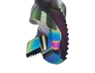 Фреза черновая спиральная 10x42 s10x90 Z3 HM стружка вниз