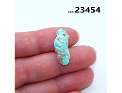 Бирюза натуральная (необработанная) Армения арт.23454: 1,7г - 22*9*9мм