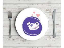 Тарелка для влюбленных, на 14 февраля №15