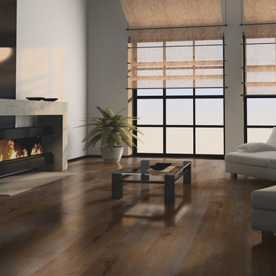 Виниловый пол Wineo 400 Wood XL Intuition Oak Brown MLD00130 на HDF-плите